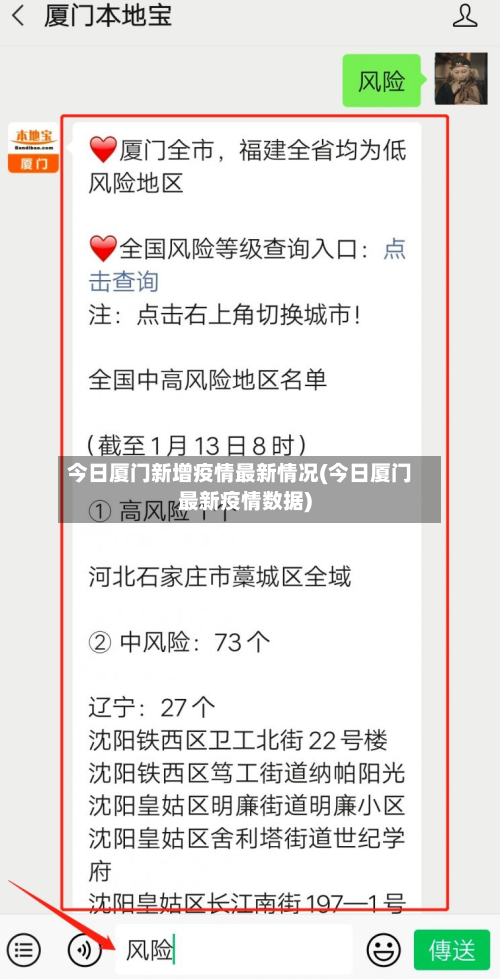 今日厦门新增疫情最新情况(今日厦门最新疫情数据)-第1张图片