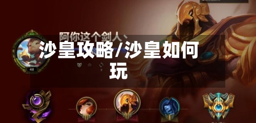 沙皇攻略/沙皇如何玩