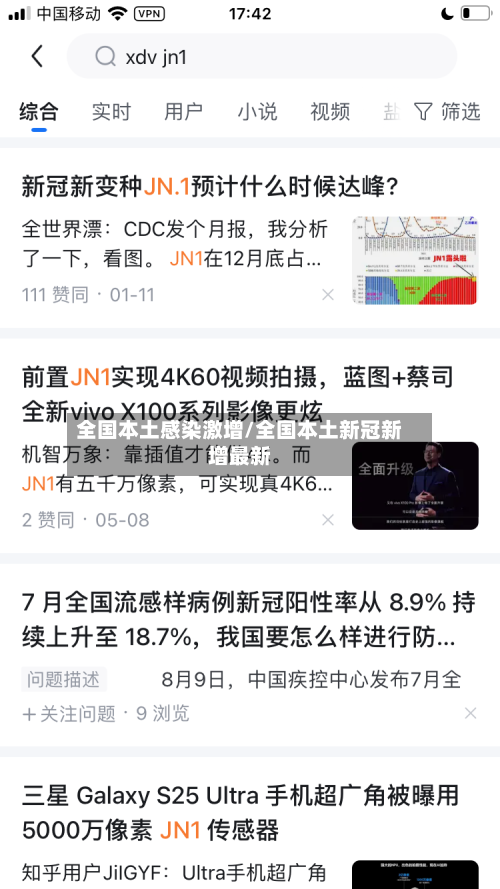 全国本土感染激增/全国本土新冠新增最新