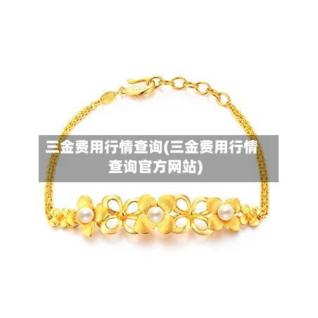 三金费用行情查询(三金费用行情查询官方网站)-第1张图片