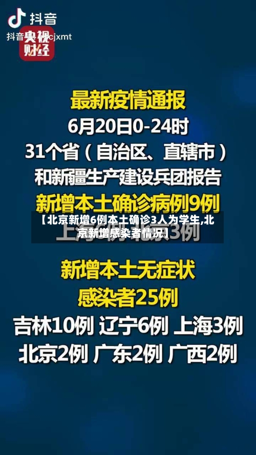 【北京新增6例本土确诊3人为学生,北京新增感染者情况】