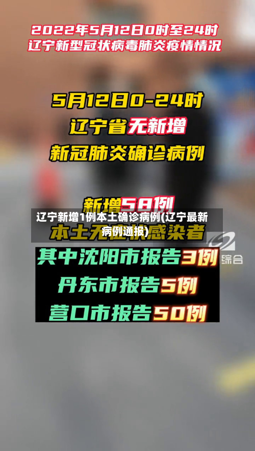 辽宁新增1例本土确诊病例(辽宁最新病例通报)