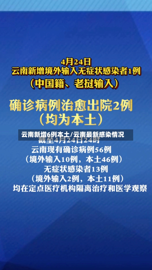 云南新增6例本土/云南最新感染情况-第2张图片