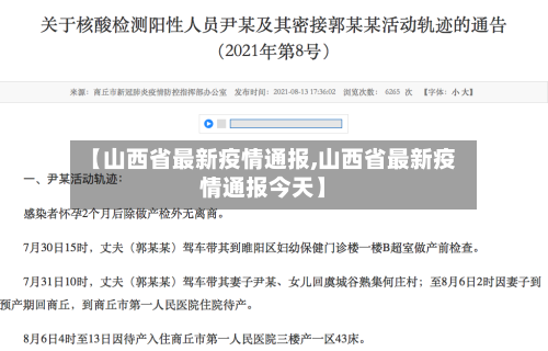 【山西省最新疫情通报,山西省最新疫情通报今天】-第3张图片