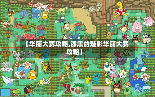 【华丽大赛攻略,漆黑的魅影华丽大赛攻略】-第2张图片