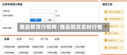 商品期货行情网/商品期货实时行情