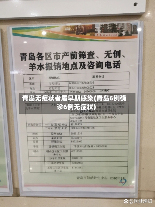 青岛无症状者属早期感染(青岛6例确诊6例无症状)