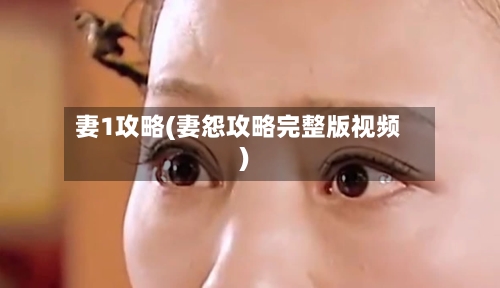 妻1攻略(妻怨攻略完整版视频)-第1张图片