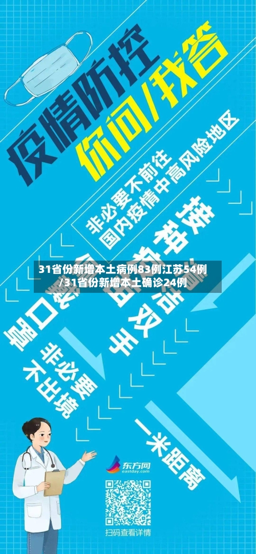 31省份新增本土病例83例江苏54例/31省份新增本土确诊24例